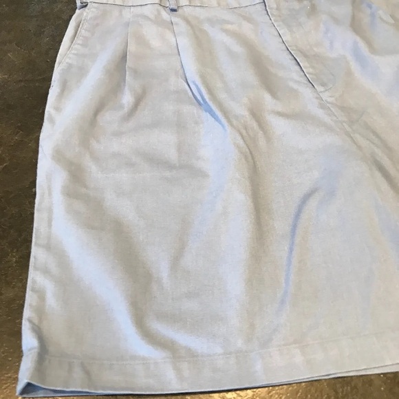 Men's Haband Fit-Forever blue flat front khaki chino shorts size 46 - Picture 3 of 11